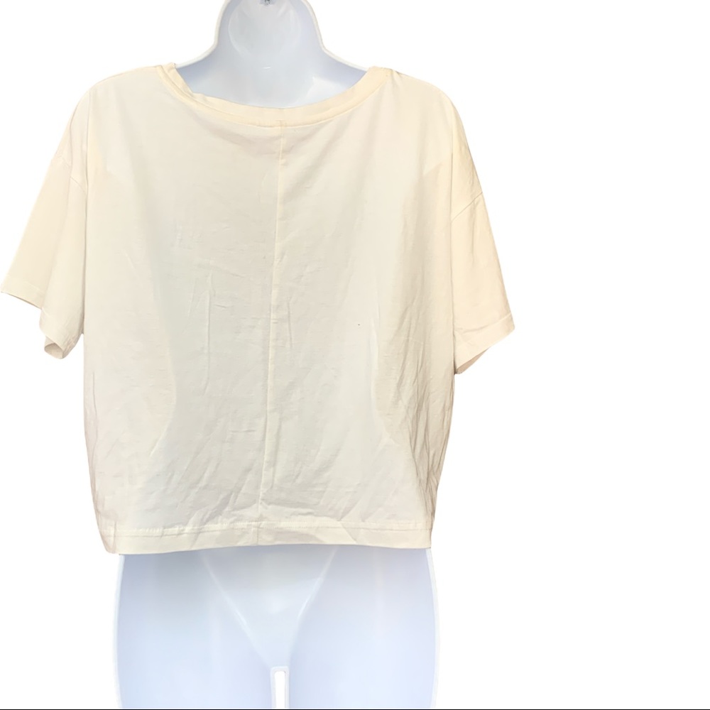 SzS Fable Tics Cropped Tee Shirt - Picture 3 of 4